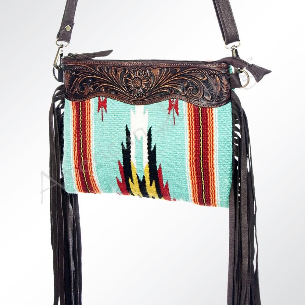 American Darling 9x10" Fringe Cross Body ADBGZ184D